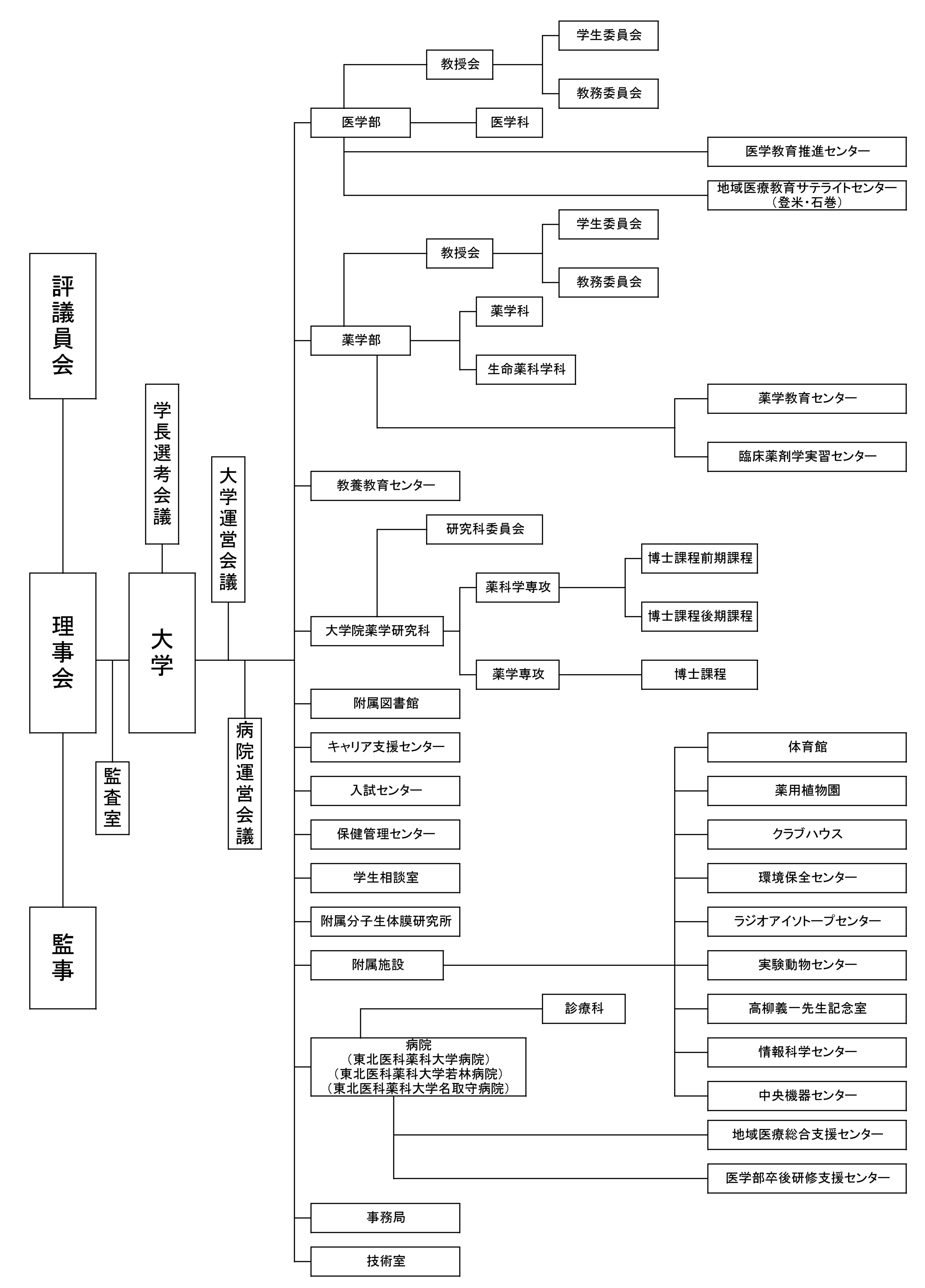 大学組織図